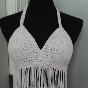 Crochet halter top